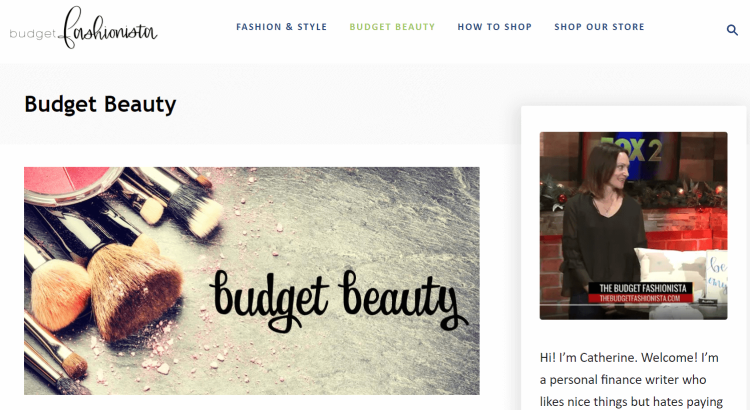 Budget Fashionista Best Budget Beauty Blog