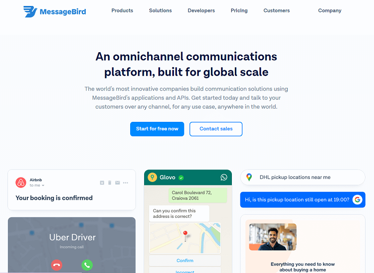 MessageBird – The Best VoIP Provider for International Businesses