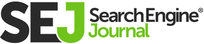Search Engine Journal logo. On the left are the letters S-E-J. S and E are black, J is green. On the write are the words Search Engine in black, over the word Journal in green.